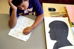 Social studies at Oakville Elementary in St. Louis.